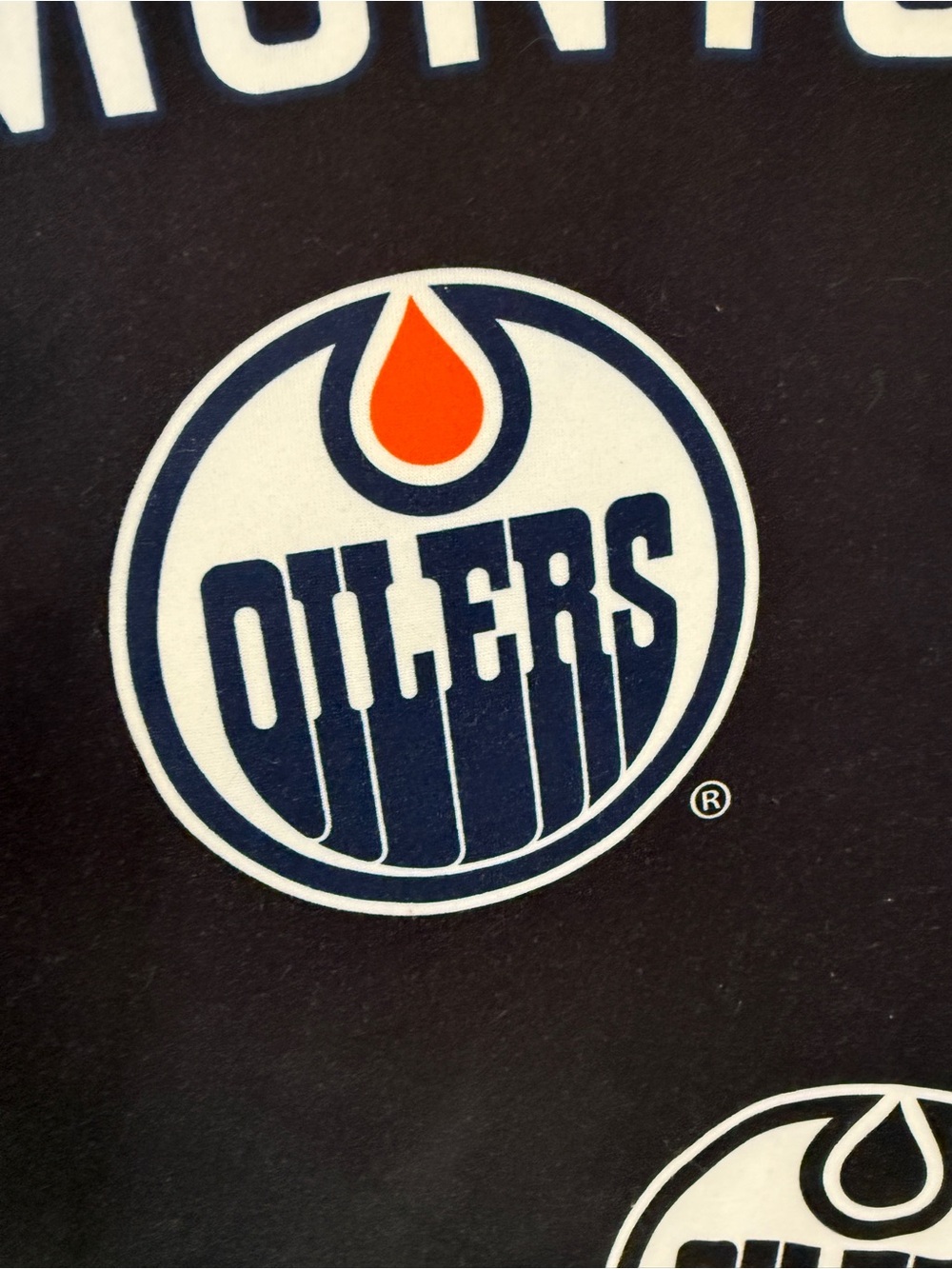 Edmonton Oilers NHL Men’s L All Over Print Pullover Hoodie Officially Licensed - Picture 4 of 12